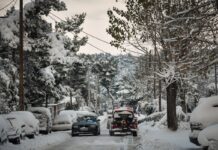 Καιρός: Χιόνια, βροχές και θυελλώδεις άνεμοι – Πού και πότε θα χιονίσει