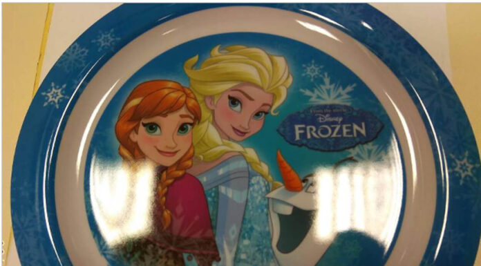 "Συναγερμός" για πιάτο της ταινίας Frozen. Επικίνδυνο για την υγεία των παιδιών