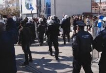 Πτολεμαΐδα: Άγρια επεισόδια και αποδοκιμασίες σε Γεροβασίλη – Ένας τραυματίας
