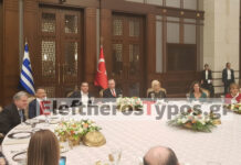 «Μέσα» στο δείπνο Τσίπρα – Ερντογάν: Μπουζούκι και… λαχανοντολμάδες στο μενού