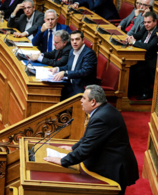 Καμμένος σε Τσίπρα: Δεν θέλω χάρες. "Εκτός από Ρουβίκωνες υπάρχουν κι Έλληνες, Αλέξη"