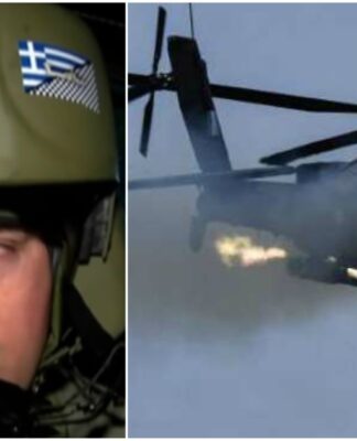 Με εικόνισμα στο κράνος οι Έλληνες πιλότοι των επιθετικών ελικοπτέρων Απάτσι
