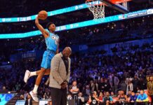 All Star Game: Ο Ντιάλο κάρφωσε με τον αγκώνα πάνω από τον Σακίλ Ο’Νιλ. Απίστευτο κάρφωμα – video