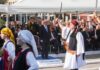 Καλαμάτα: Εντολή Παυλόπουλου για το "Μακεδονία ξακουστή" – Οι εικόνες και οι αντιδράσεις του κόσμου – video