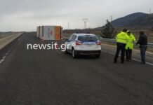 Ξάνθη: Ανατροπή νταλίκας "έκλεισε" την Εγνατία Οδό