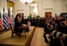 Διακήρυξη Τραμπ για την 25ης Μαρτίου: Επικροτούμε τη Συμφωνία των Πρεσπών