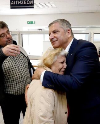 Ο Γιώργος Πατούλης στον Κορυδαλλό