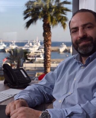 ΚΩΝΣΤΑΝΤΙΝΟΣ ΣΚΙΑΘΙΤΗΣ: Τομεάρχης Ναυτιλίας στη ΝΟΔΕ Α Πειραιά & Νήσων της ΝΔ.