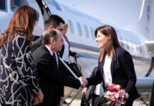 Μπέτυ Μπαζιάνα: Έκλεψε τις εντυπώσεις στα Σκόπια