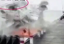 Το σκάφος τινάχτηκε στον αέρα και σκόρπισε τον θάνατο. Το ολέθριο λάθος των εργατών – video