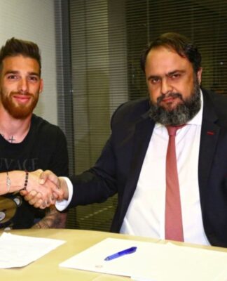 Ολυμπιακός: Με Μαρινάκη η υπογραφή του νέου συμβολαίου του Σα