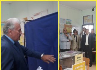 Εκλογές 2019: Με τον Γιάννη Φλωρινιώτη ψήφισε ο Παναγιώτης Ψωμιάδης
