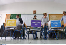 Εκλογές 2019: Απρόοπτα και παραλειπόμενα – Τα σκυλιά, τα σάντουιτς και το "παραβάν" στο προαύλιο.