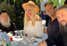 Ελένη Μενεγάκη: Το φωτογραφικό άλμπουμ της από την απόδρασή της στην Άνδρο (Photos)