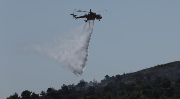 Συναγερμός για μεγάλη φωτιά στο Ναύπλιο