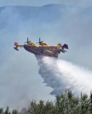 Φωτιά ΤΩΡΑ και στον Βαρνάβα Αττικής