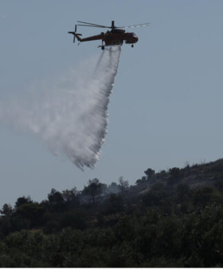 Φωτιά στην Εύβοια: Καλά νέα. Σε ύφεση όλα τα πύρινα μέτωπα