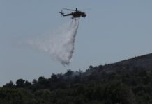 Φωτιά τώρα στην Ανατολική Μάνη