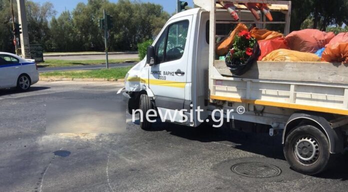 Τραγωδία στην παραλιακή. Νεκρός οδηγός μηχανής που συγκρούστηκε με δημοτικό αυτοκίνητο.