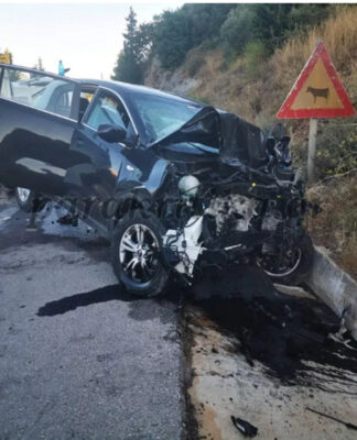 Σοκαριστικό τροχαίο με μία νεκρή στα Χανιά