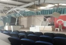 Σεισμός στην Τουρκία: Κατέρρευσαν οροφές και τοίχοι.