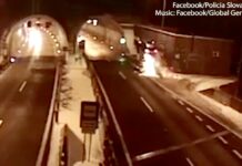 Τον πήρε ο ύπνος στο τιμόνι και το αμάξι απογειώθηκε στην κυριολεξία (ΒΙΝΤΕΟ)