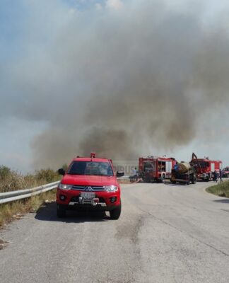 Μεγάλη φωτιά στα Ιωάννινα. – video
