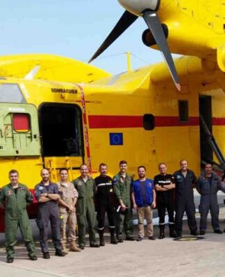 Εύβοια: Μεγάλο «ευχαριστώ» στους Ιταλούς και Ισπανούς πιλότους