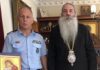 Συνάντηση Διευθυντή Τροχαίας Αττικής Σπύρου Λάσκου με Μητροπολίτη Πειραιά Σεραφείμ