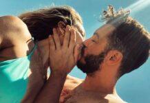 Το «καυτό» φιλί των νιόπαντρων που «τρέλανε» το Instagram (Photos)