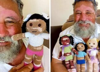 Παππούς δημιουργεί μάλλινες κούκλες με λεύκη και τα μάτια μας βουρκώνουν