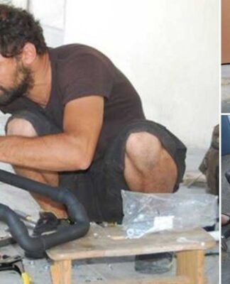 O Έλληνας υδραυλικός που κάνει ανάπηρα σκυλάκια να περπατήσουν ξανά