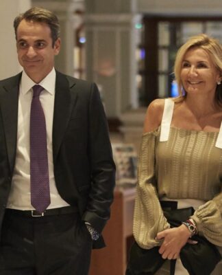 Μητσοτάκης: Δείπνο με τη σύζυγό του Μαρέβα στο κέντρο της Θεσσαλονίκης