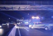 Θεσσαλονίκη: Θανατηφόρο τροχαίο – Αυτοκίνητο παρέσυρε 30χρονο