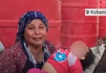 Συγκλονιστικό βίντεο: Κούρδισσα μάνα κρατάει το νεκρό κοριτσάκι της και φωνάζει: Τι θέλει ο Ερντογάν από εμάς;