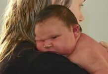 Γεννήθηκε μωρό γίγας με βάρος 6 κιλά! (ΦΩΤΟ)