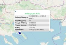 Σεισμός στο Άγιο Όρος – Έγινε αισθητός και τρόμαξε μοναχούς και επισκέπτες.