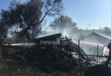 Εικόνες από την φωτιά στην Κηφισιά – Όλα στάχτη