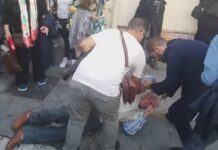 Θεσσαλονίκη: Ατύχημα για ηλικιωμένο που περίμενε να χαιρετίσει τον Μητσοτάκη (ΒΙΝΤΕΟ)