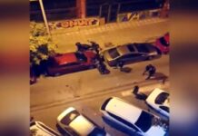 Θεσσαλονίκη: Βγήκε στο μπαλκόνι και κατέγραψε την άγρια ληστεία με ρόπαλα, μπουνιές και κλωτσιές – video