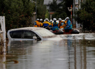 Ιαπωνία – Τυφώνας Χαγκίμπις: 35 νεκροί – Τραγωδία με ηλικιωμένο τη στιγμή της διάσωσης