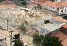 Βραζιλία: Τραγωδία. Κατέρρευσε επταώροφο κτίριο – Ένας νεκρός