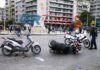Σοβαρό τροχαίο με μηχανές στη Θεσσαλονίκη