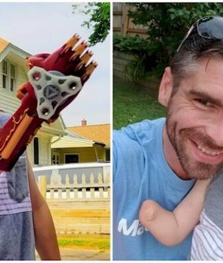 Αυτός ο μπαμπάς φτιάχνει Μηχανικά Χέρια για παιδιά που έχουν ανάγκη και τους τα Προσφέρει δωρεάν