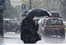 Καιρός – Meteo: Καταιγίδες και χαλάζι την Κυριακή