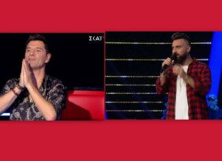 The Voice: Ο παίκτης που τρέλανε τον Σάκη: «Είσαι συγκλονιστικός. Αυτό είναι το Voice» (Pics-Vid)