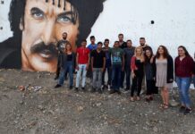ΑΡΙΣΤΟΥΡΓΗΜΑ: Εκπληκτικό γκράφιτι στην Κρήτη απεικονίζει τον Νίκο Ξυλούρη (ΦΩΤΟ)