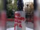 Χυδαίο σύνθημα κατά του Κώστα Μπακογιάννη στα Εξάρχεια (ΦΩΤΟ)