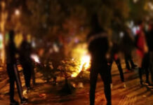 Έτσι έκαψαν το δέντρο στα Εξάρχεια – Μπακογιάννης: Το δέντρο θα ξαναστηθεί