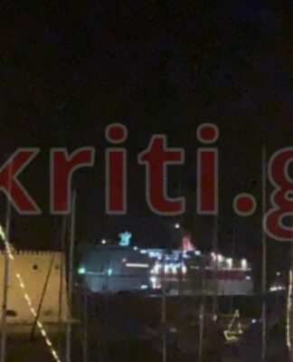 Ηράκλειο: Στιγμές τρόμου για τους επιβάτες του Φαιστός Παλλάς – Έσπασαν οι κάβοι του